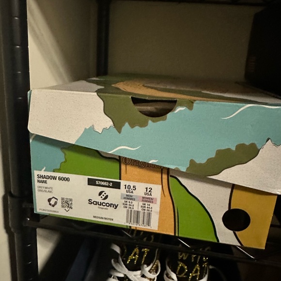 MAYBE TOMORROW X SAUCONY SHADOW 6000 "HARE" Men’s size 10.5 - New w/box - Picture 7 of 8